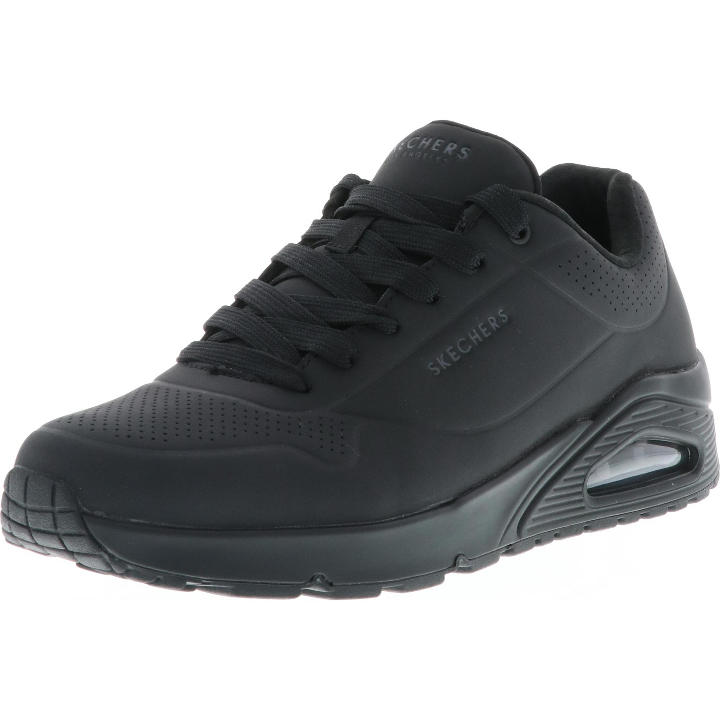 Skechers, Uomini, Sneaker, Scarpe allacciate, Nero, (44)