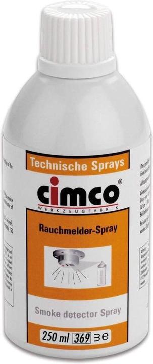 Actual product image Cimco CIM 151126 Smoke Detector Spray 250ml