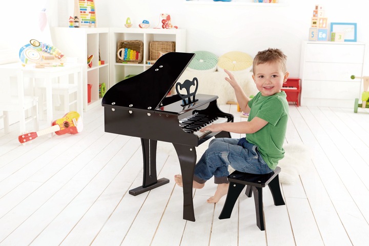 Image du produit Hape Piano à queue jouet (Multilingue, Anglais, Allemand, Français)
