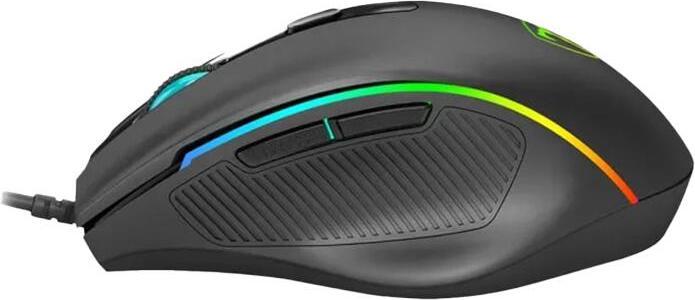 Actual product image T-Dagger Recruit2 gaming mouse black RGB lighting (Cable)