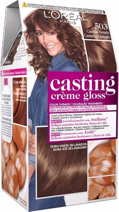 Actual product image L'Oréal Paris CASTING CREME GLOSS #503-golden chocolate (#503-golden chocolate)