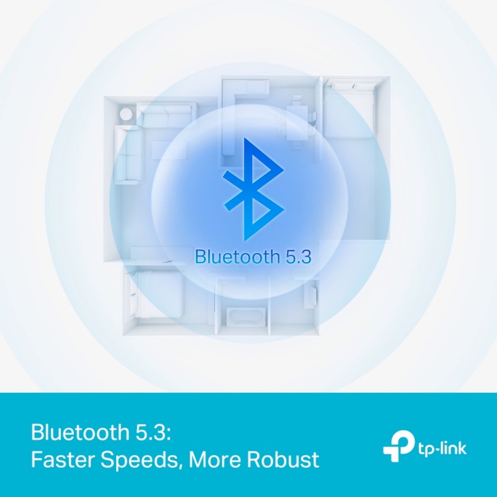 Actual product image TP-Link Bluetooth 5.3 USB Adapter (Channels)