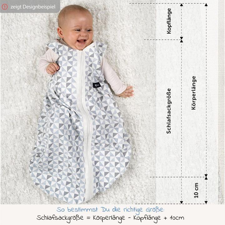 Image du produit Alvi Schlafsäcke 2-tlg. Schlafsack Baby-Mäxchen - Dots - Grey