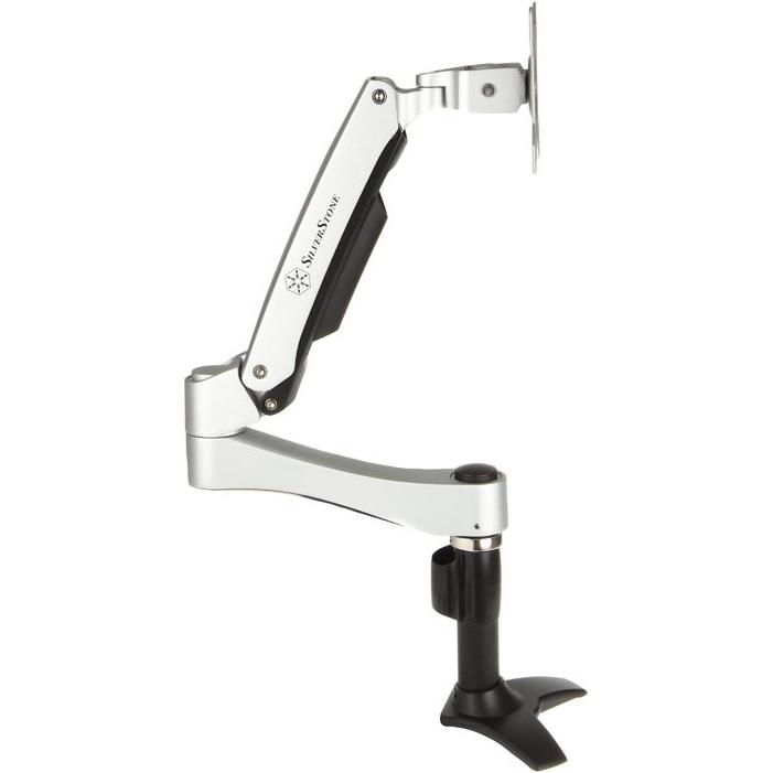 Thumbnail - Silverstone Arm11sc (Tisch, 24"), Monitor Halterung, Silber
