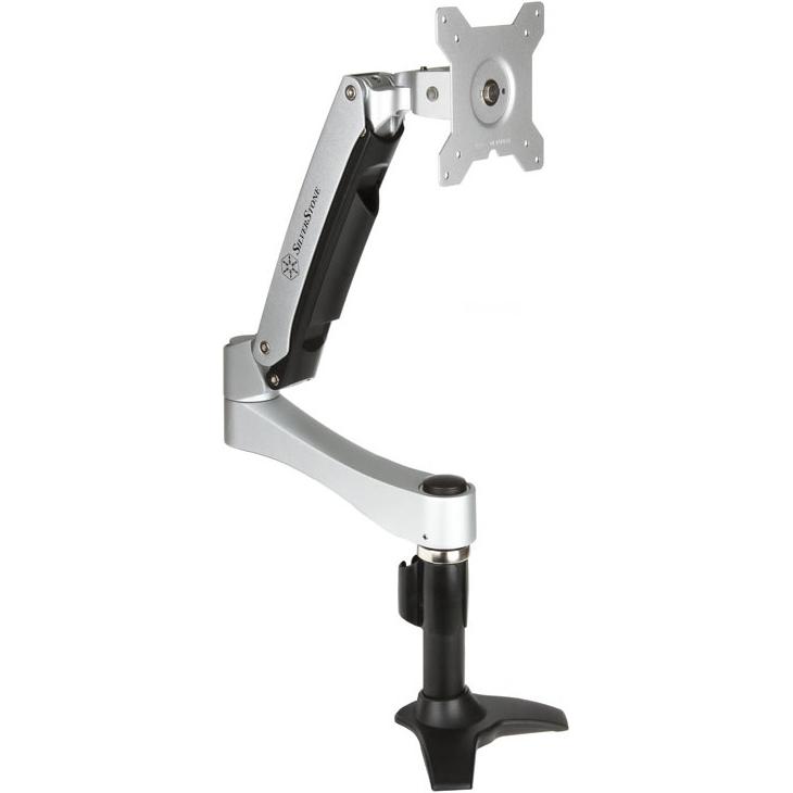Silverstone Arm11sc (Tisch, 24"), Monitor Halterung, Silber