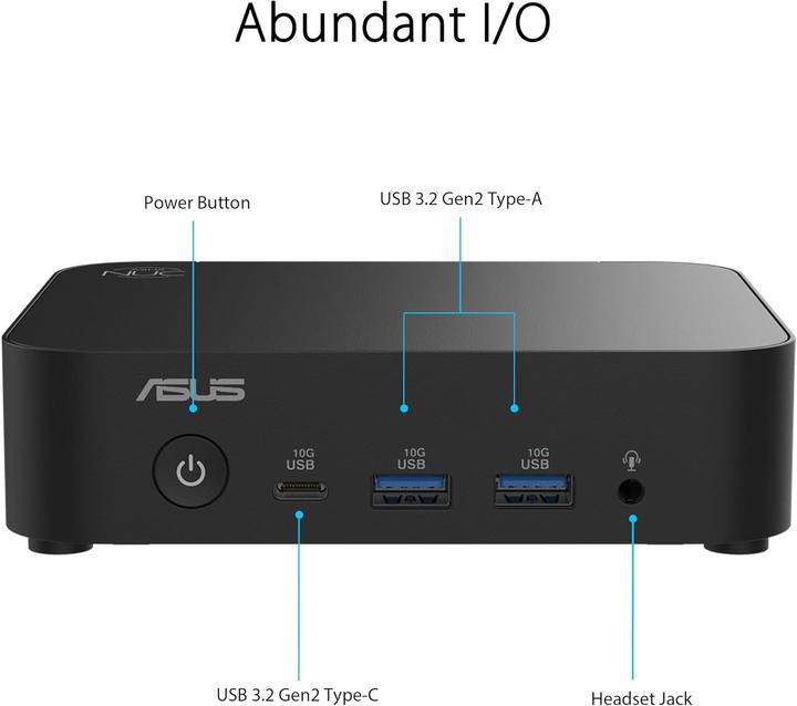 Image du produit ASUS NUC 14 Essential Kit RNUC14MNK9700002 EU Cord L6