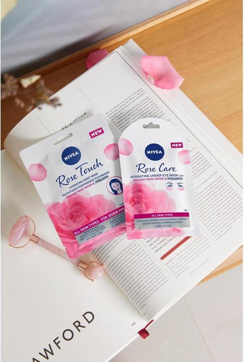 Actual product image NIVEA Rose Touch Moisturising Sheet Mask (221 ml)