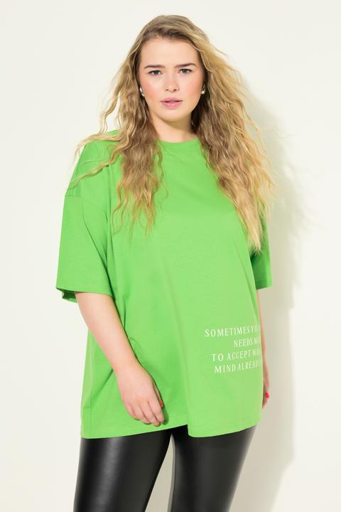 Immagine prodotto Studio Untold T-shirt dal taglio oversize con stampa con scritta, scollo a girocollo e mezze maniche (46, 48)