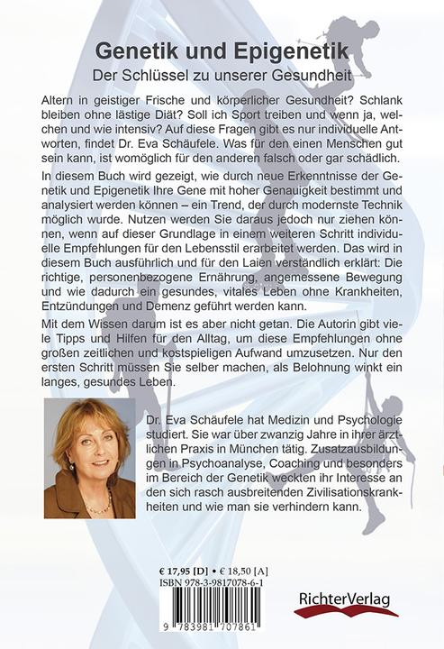 Produktbild Genetik und Epigenetik (Deutsch, Eva Dr. Schäufele, Eva Schäufele, 2015)