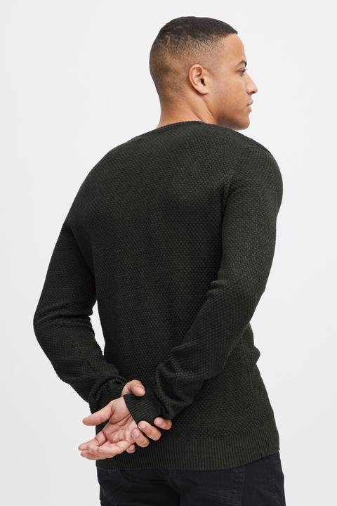 Actual product image Solid Karl Men's Knitted Pullover (XXL)
