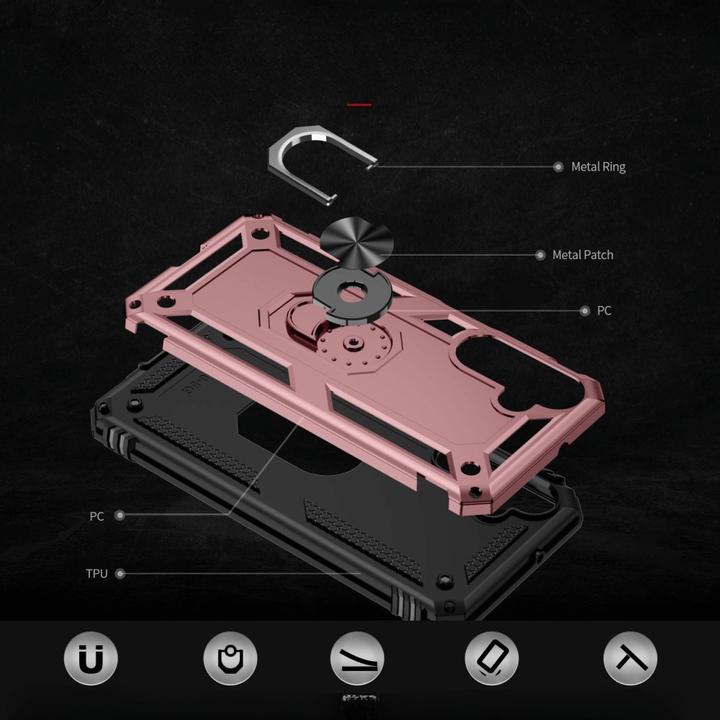 Actual product image Cover-Discount Galaxy A16 - Robust back cover with kickstand (Samsung Galaxy A16 5G)