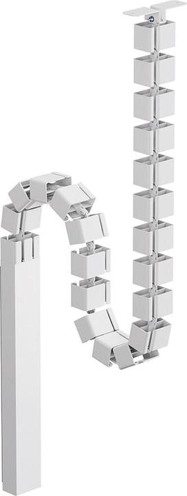 Produktbild Neomounts Kabelkanal flexibel weiss/Schraubbefestigung (Kabelschlauch, 3.30 cm)