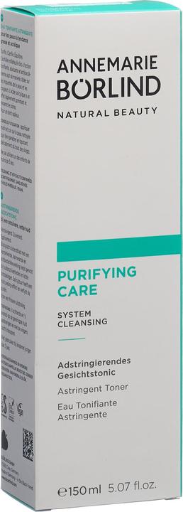 Actual product image Annemarie Börlind Purifying Care Face Tonic (Face toner, 150 ml)