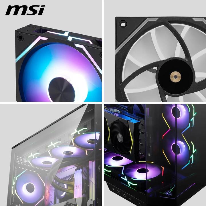 Produktbild MSI MPG EZ120 ARGB-3B (120 mm, 3x)