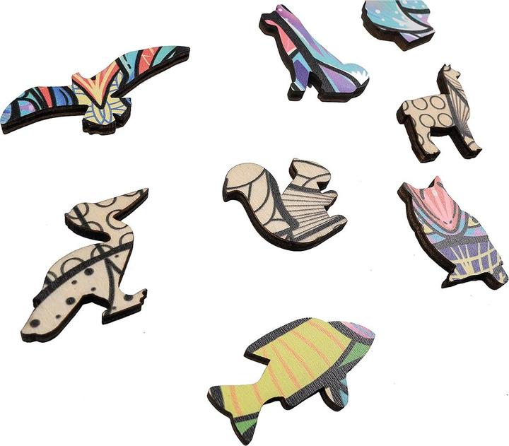 Produktbild Philos Artefakt Holzpuzzle in Löwe (177 Teile)