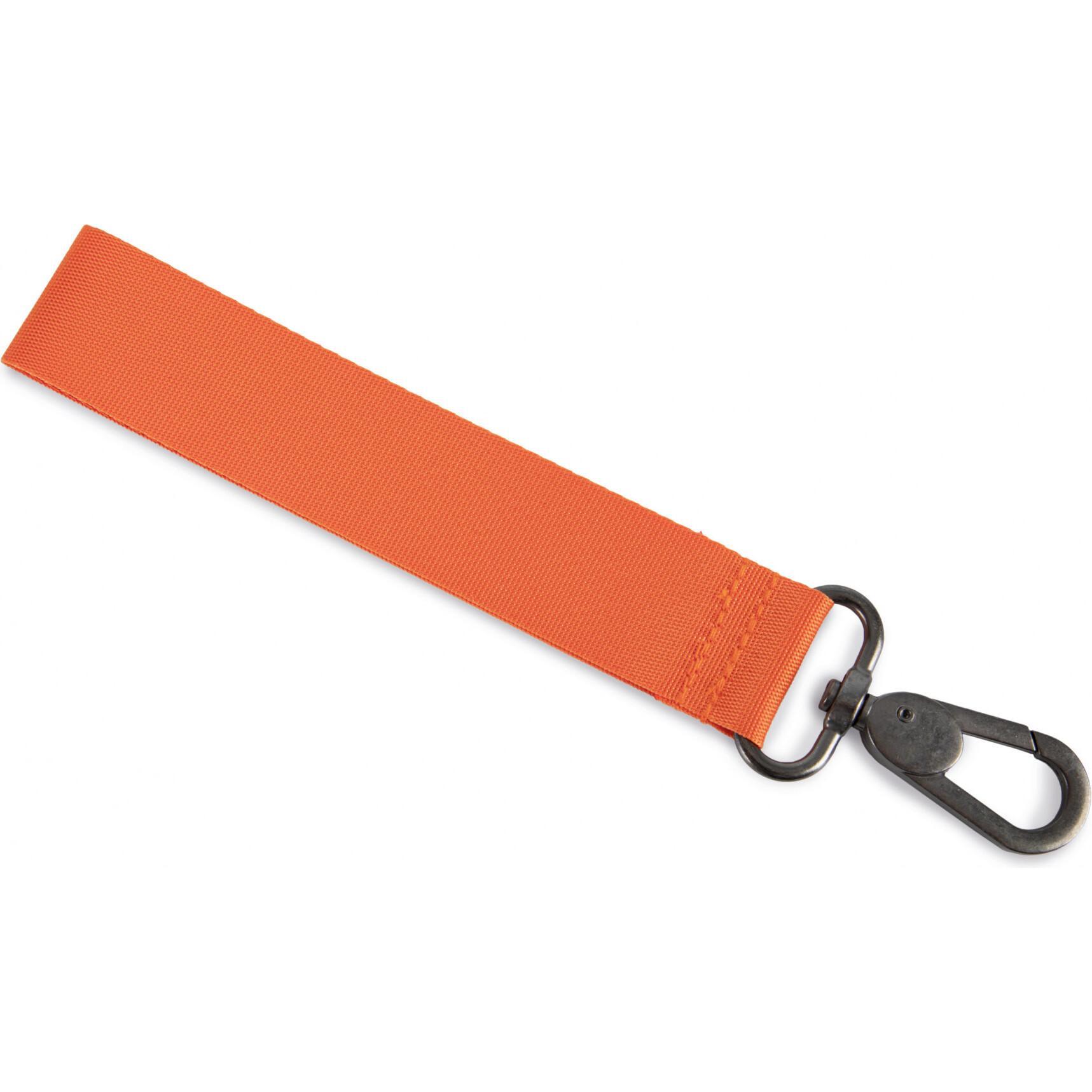 Kimood, Schlüsselanhänger, Hakenband zur Personalisierung, Orange