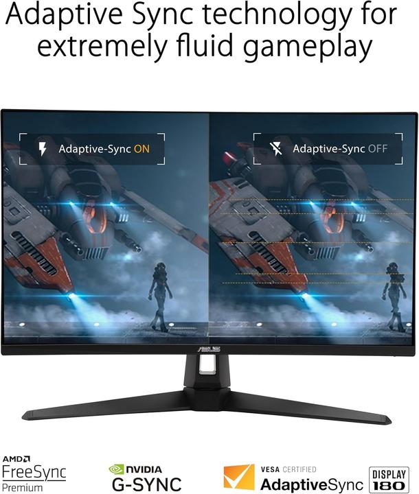Actual product image ASUS TUF Gaming VG27AQ3A (2560 x 1440 pixels, 27")