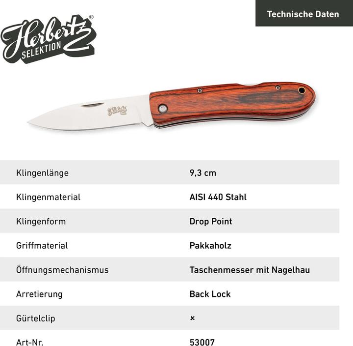 Actual product image Herbertz Selektion Taschenmesser