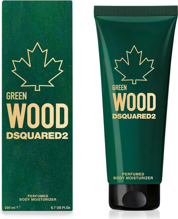 Actual product image Dsquared2 Green Wood (Body cream, 200 ml)
