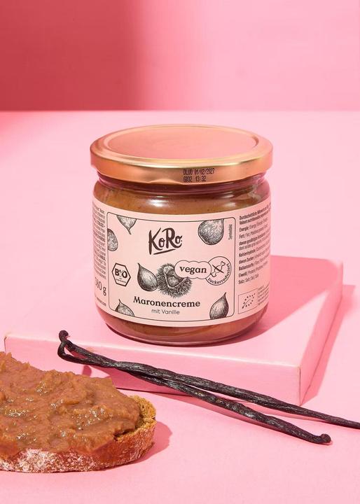 Produktbild KoRo Maronencreme mit Vanille, sterilisiert (380 g)