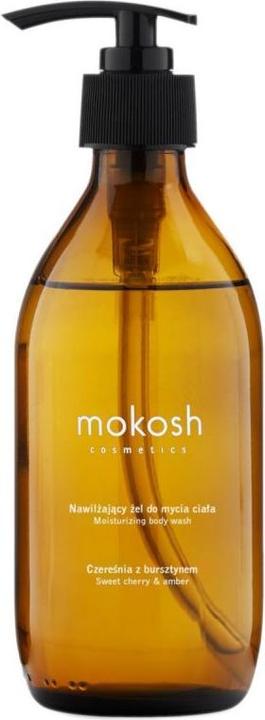 Actual product image Mokosh Moisturizing Body Wash with Cherry and Amber (300 ml)