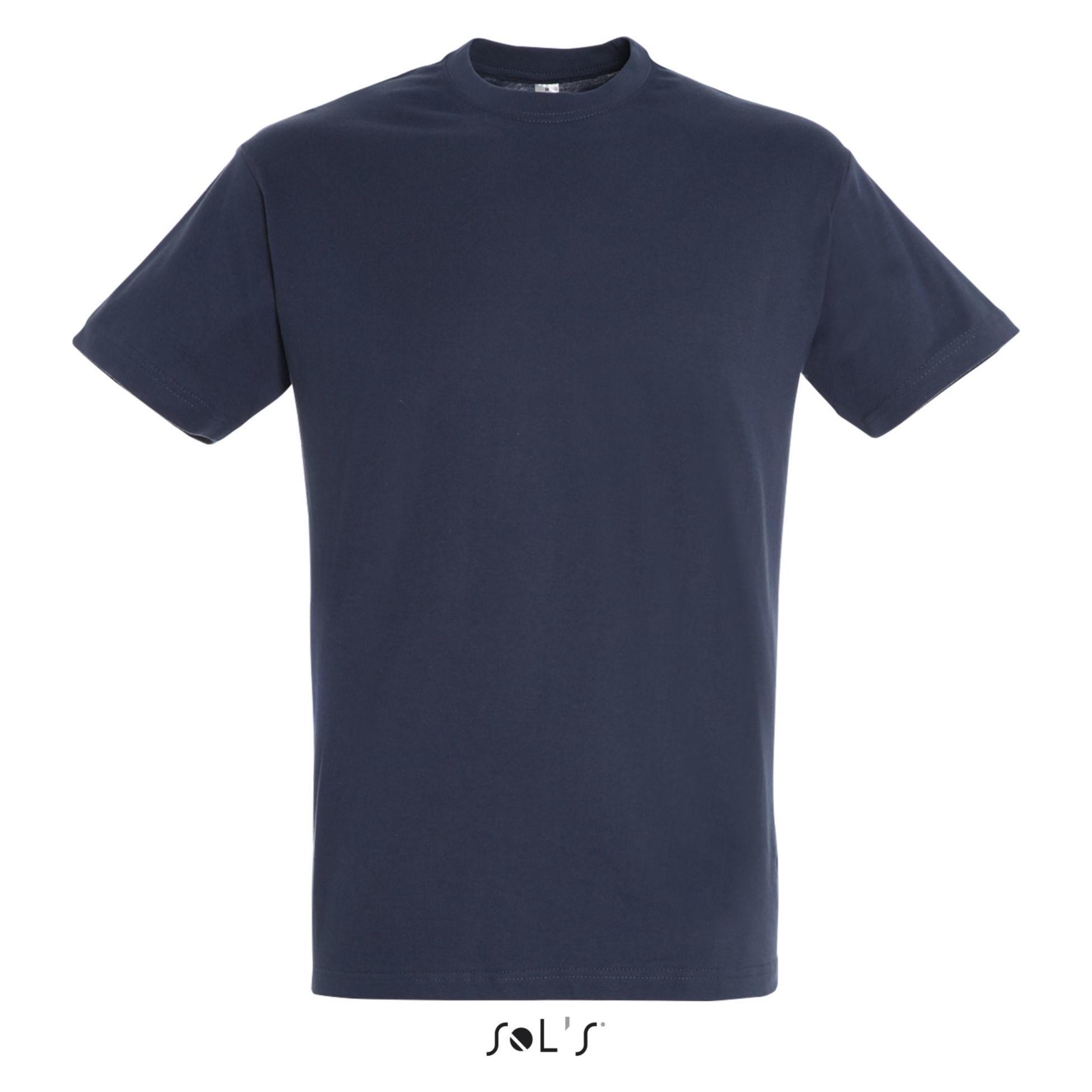 Sol's, Herren, Shirts, T-Shirt, Blau, (3XL)