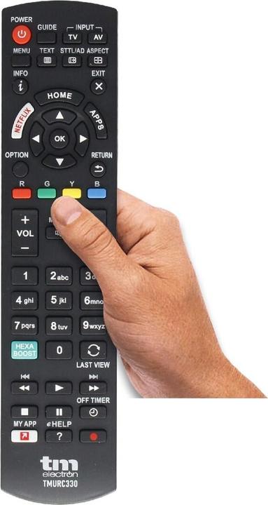 Produktbild TM Electron Panasonic Universal Fernbedienung Schwarz (Universal Fernbedienung)