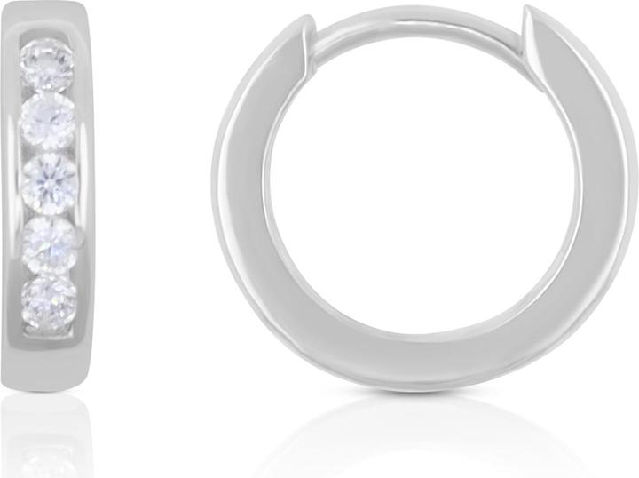 Image du produit Muau Créoles (Or blanc 750/18 K)