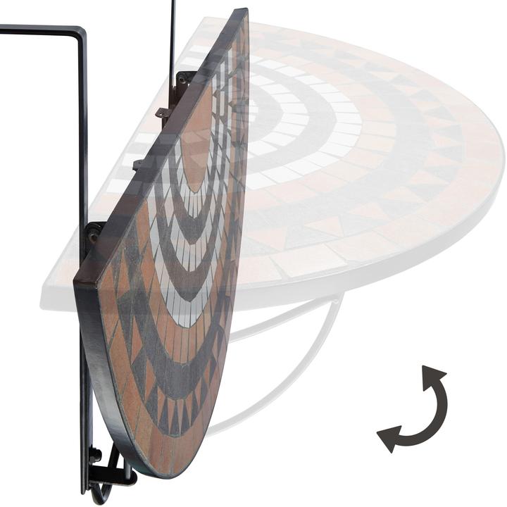 Produktbild tectake Mosaik (76 x 65 x 57.50 cm)