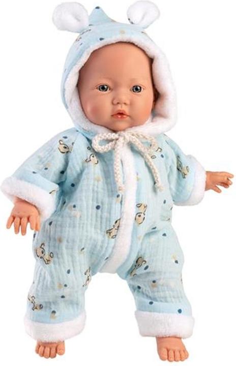 Image du produit Llorens Poupée bébé avec comibinaison bleu cm