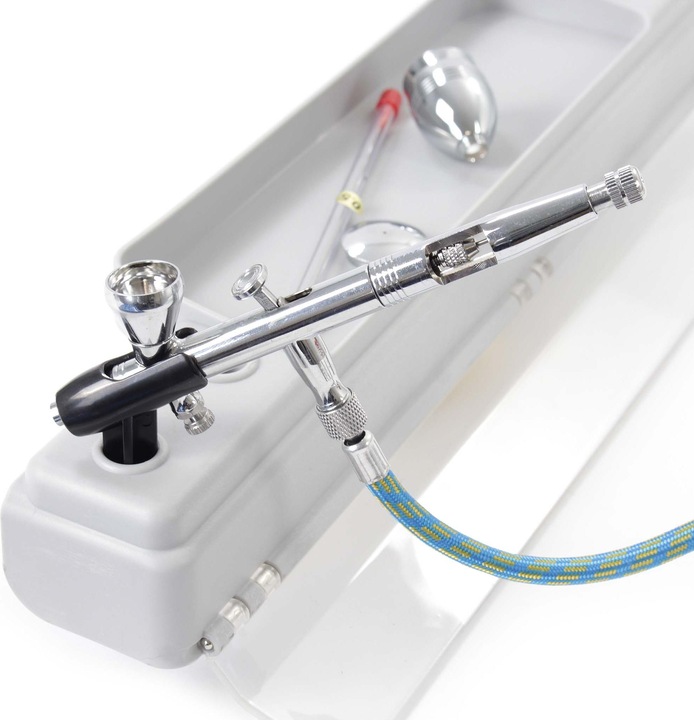 Produktbild Wiltec Paint Station für Airbrushabsauganlage Ablage Airbrush Farben Aufsatz
