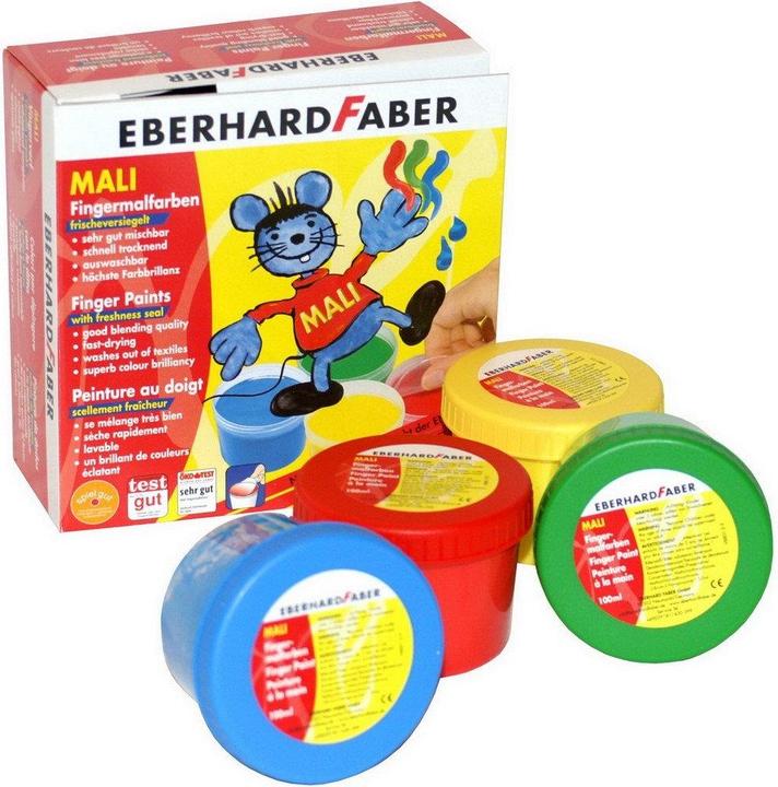 Actual product image Staedtler Finger painting color 'Noris junior (Multicoloured, 75 ml)