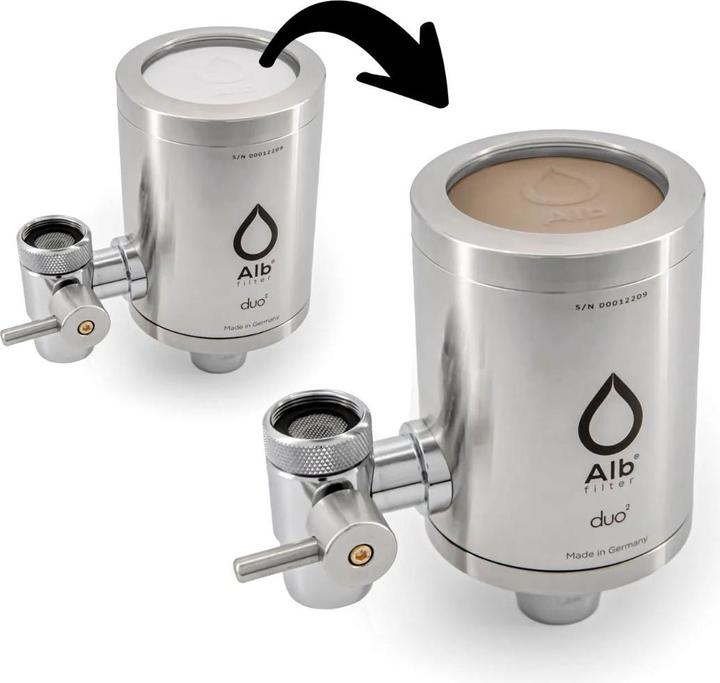 Image du produit Alb filter Visio Inspektionsdeckel für DUO Gehäuse Edelstahl Natur