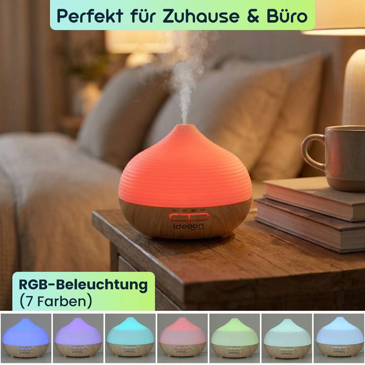 Produktbild Ideoon Stilvoller Aroma Diffusor & Luftbefeuchter (300 ml)