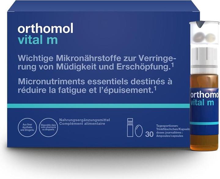 Produktbild Pharma Medica ORTHOMOL Vital m Trinkamp 30 Stk (30 Stück, Ampulle, 1216 g)