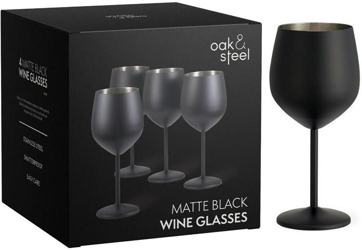 Produktbild Oak & Steel Weingläser (50 cl, 4 Gläser, Weingläser Set)