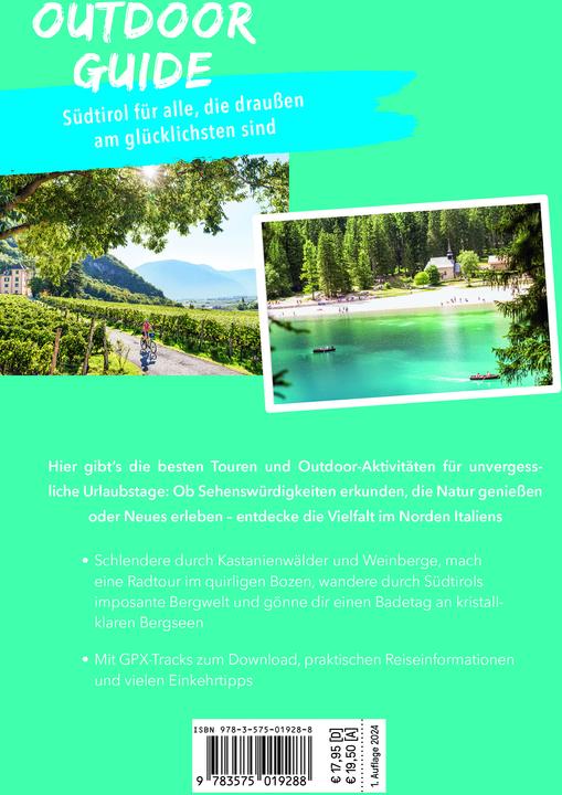 Produktbild OUTDOOR GUIDE Reiseführer Südtirol (Deutsch, Sylvia Pollex, 2024)