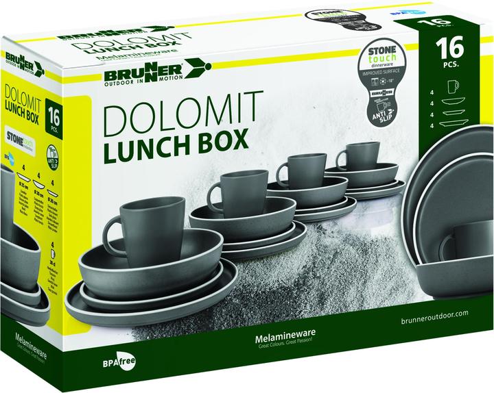 Produktbild Brunner Lunch Box Dolomit Grey
