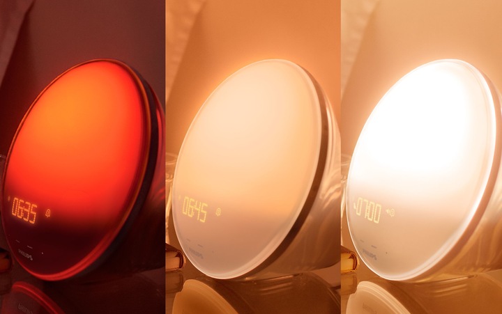 Actual product image Philips Wake-up Light HF3520