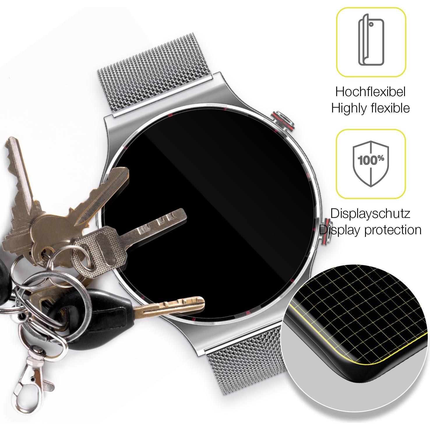 Thumbnail - Dipos 3D Full Cover Schutzfolie, Smartwatch Schutzfolie, Transparent