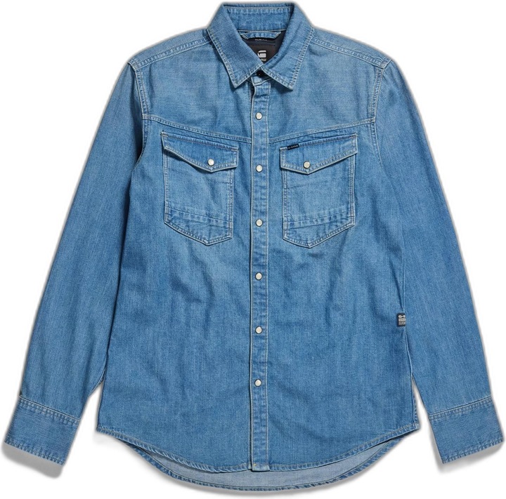 Produktbild G-Star chmal gechnittene jean-überhemd g-tar (S)