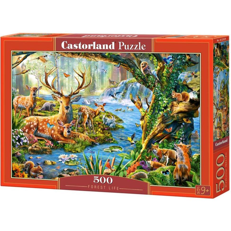 Castorland Forest Life Puzzlespiel 500 Stück(e) Flora & Fauna (500 Teile)