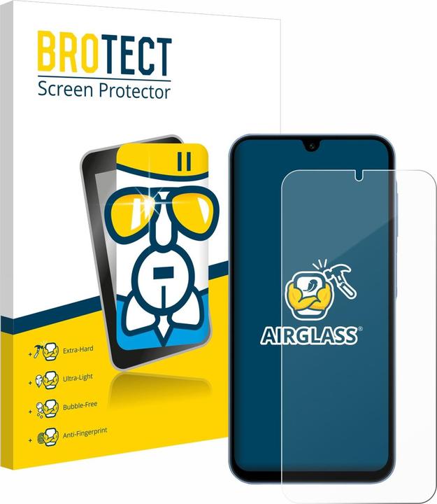 BROTECT AirGlass bulletproof glass film (1 Piece, Samsung Galaxy A15)