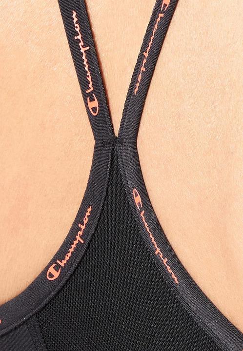 Actual product image Champion BH Elastischer Sport-BH mit verstellbaren Träger, Racerback und Logoprint (XS)