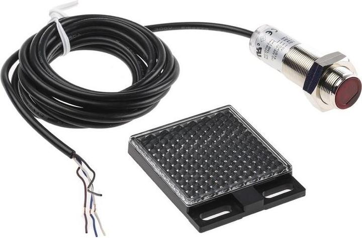 Omron Industrial Automation M18 sensor diffuse 300mm PNP 2m - Digitec