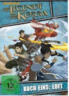 Die Legende von Korra Buch 1: Luft, Volume 1 (DVD, 2012, Deutsch, Spanisch, Französisch, Niederländisch, Italienisch, Englisch)