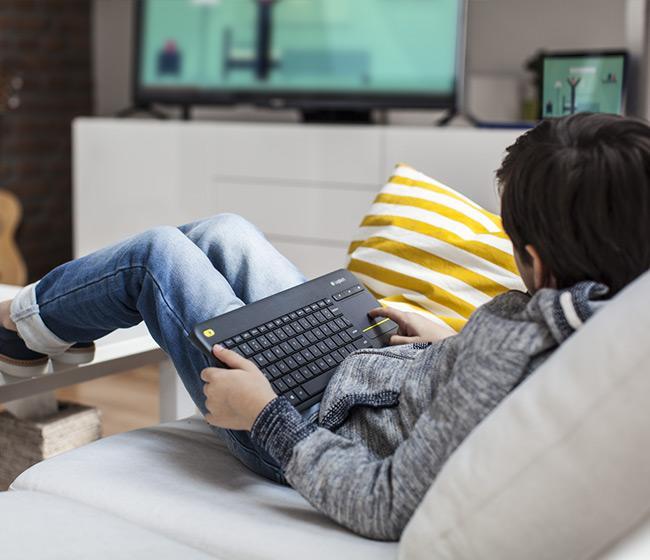 Image du produit Logitech K400 Plus (DE, Sans fil)