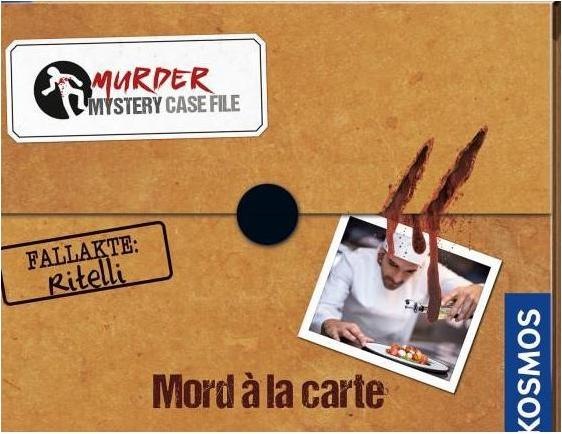 Image du produit Kosmos Murder Mystery Case File - Mord à la carte (Allemand, 2022)