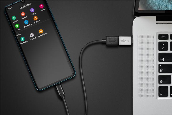 Image du produit Goobay USB A — USB C (USB-C, 3.20 cm)