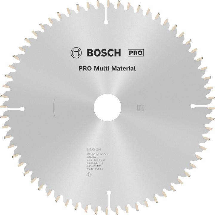 Productafbeelding Bosch Professional Zubehör Cirkelzaagblad Multi Materiaal